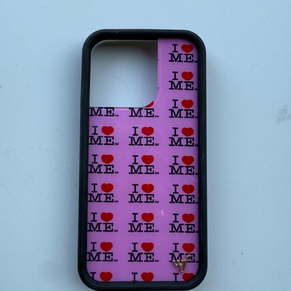 Pink I Love Me Phone Case